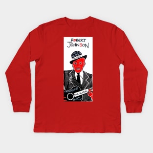 Robert Johnson Kids Long Sleeve T-Shirt